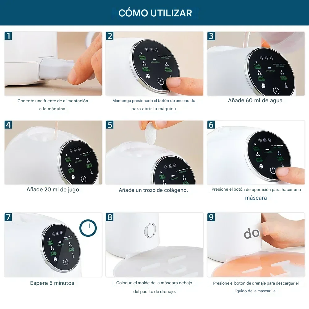 Máquina de Mascarilla Facial