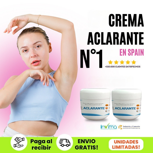 (PAGA 1 LLEVA 2) Crema Aclarante Natural