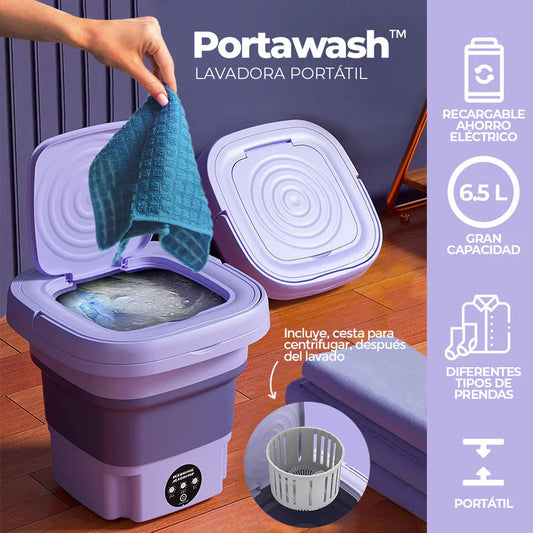 PortaWash™ -Lavadora y Secadora Portátil - 30% DE DESCUENTO